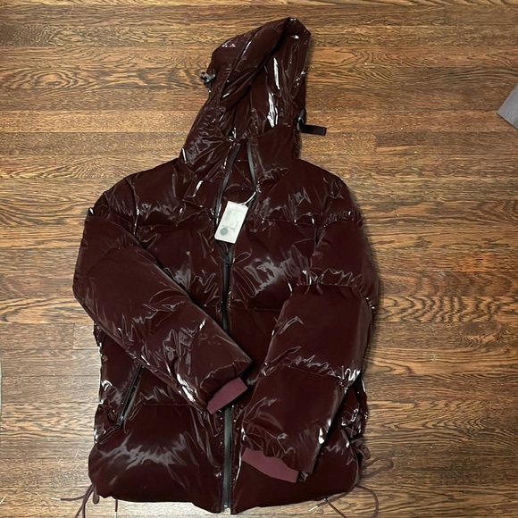 Helmut Lang Other - Brand New Helmut Lang Puffy Maroon Jacket